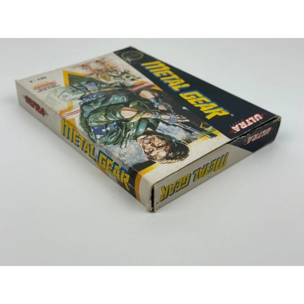 Metal Gear Nintendo NES Complete in Box CIB Tested Working - Picture 6 of 11